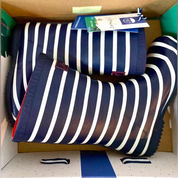 🐸Joules Kids Welly Rain Boots - 🦀 Last 3 in Adorable Styles: Frog Crab Ladybug!🐞 - Picture 16 of 16